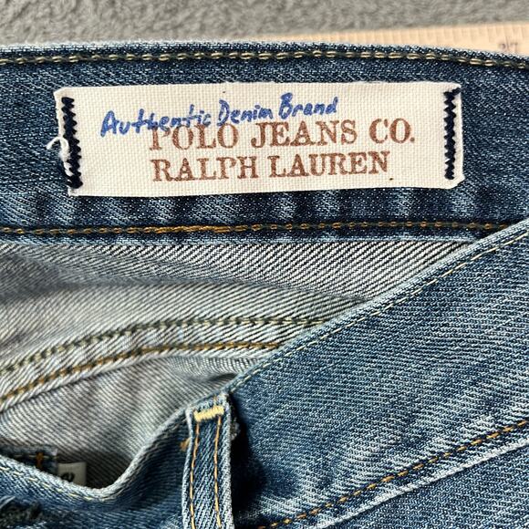 Polo Jeans Co. Ralph Lauren Ashmore Jeans Mens Size 36X36 Blue Denim Medium Wash - Picture 7 of 11